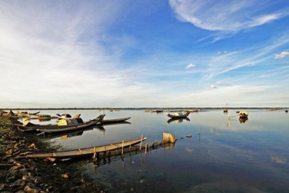SUNSET ON TAM GIANG LAGOON
